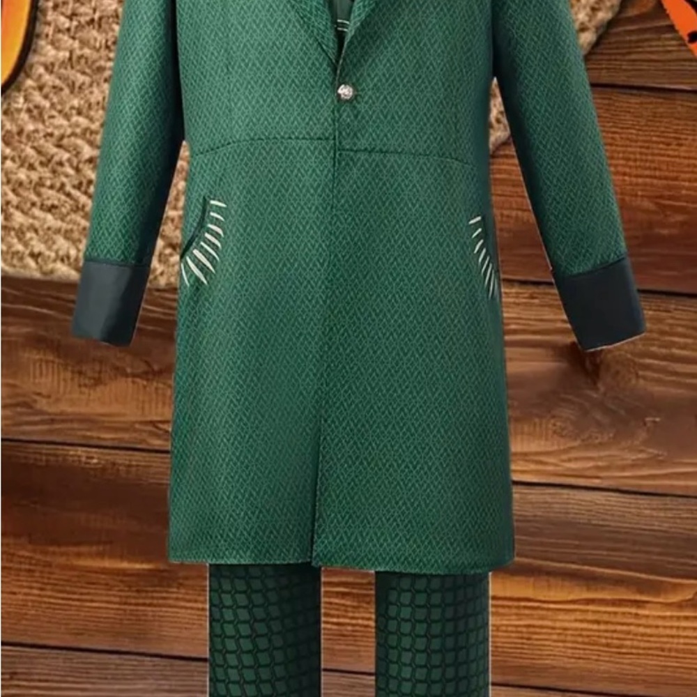 Men's Wicked Green Wizard of Oz Costume